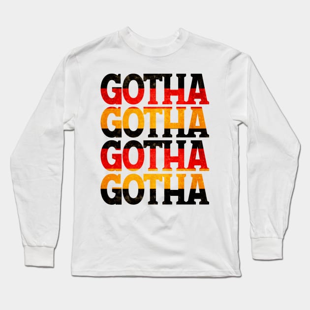 Gotha Long Sleeve T-Shirt by mandalasmith